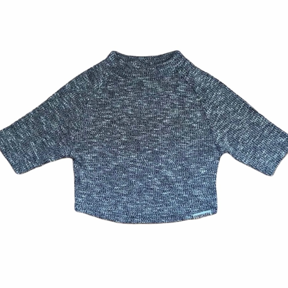 Gymshark Gray Ribbed Crop Top - Picture 4 of 4